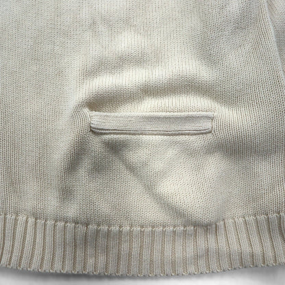 LANDS' END 90年代 プレッピー カーディガン ニット XL ミドルゲージ クラシック アイビー