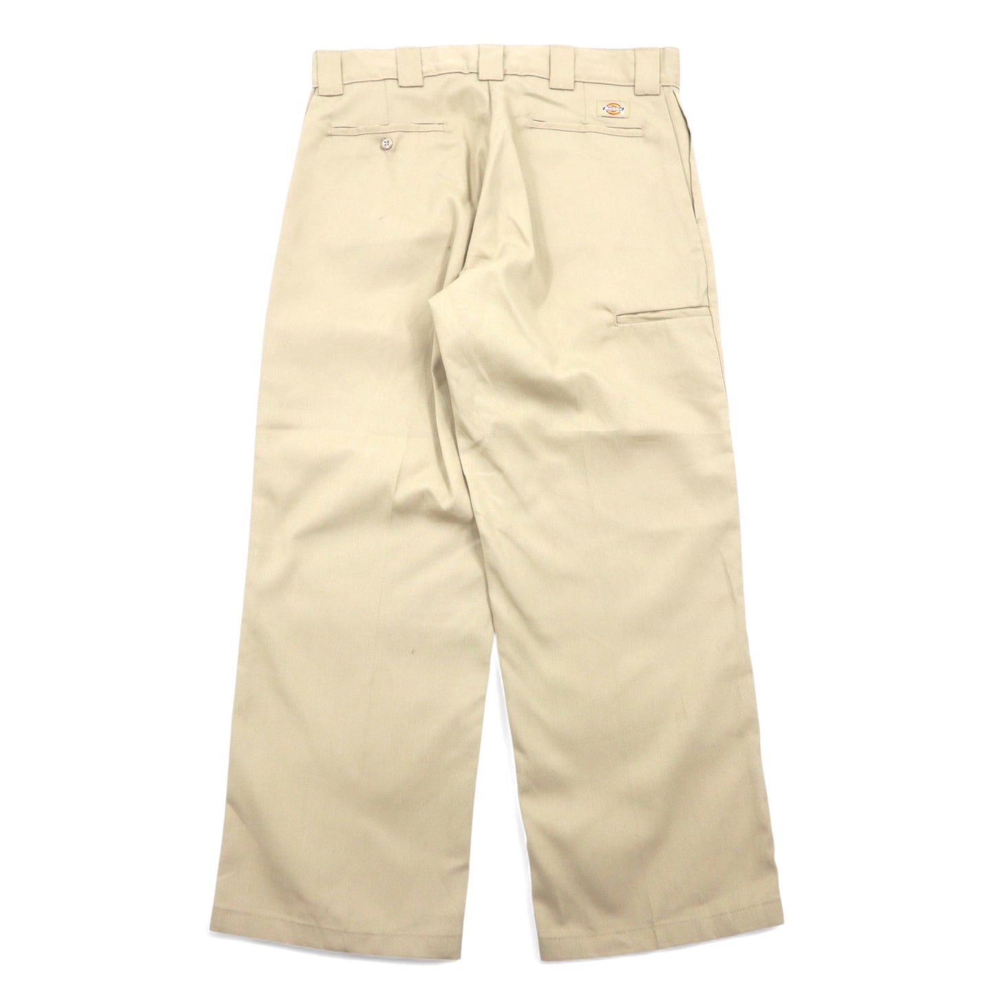 Dickies FLEX ダブルニー ワークパンツ 36 ベージュ コットン LOOSE FIT 85283 メキシコ製