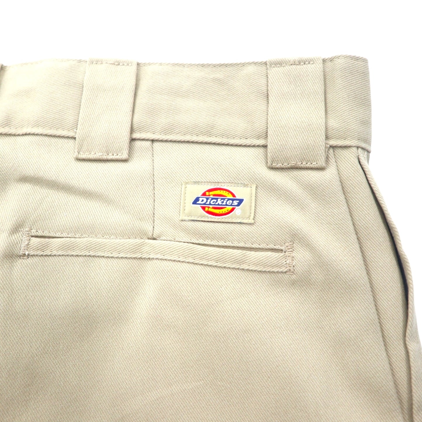 Dickies FLEX ダブルニー ワークパンツ 36 ベージュ コットン LOOSE FIT 85283 メキシコ製