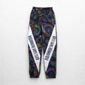 BILLIONAIRE BOYS CLUB Track Pants BB WIND PANTS S Navy All-over Paisley Pattern 881-6106