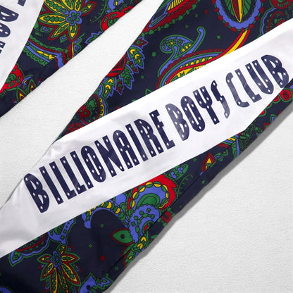 BILLIONAIRE BOYS CLUB トラックパンツ BB WIND PANTS S ネイビー 総柄 ペイズリー 881-6106