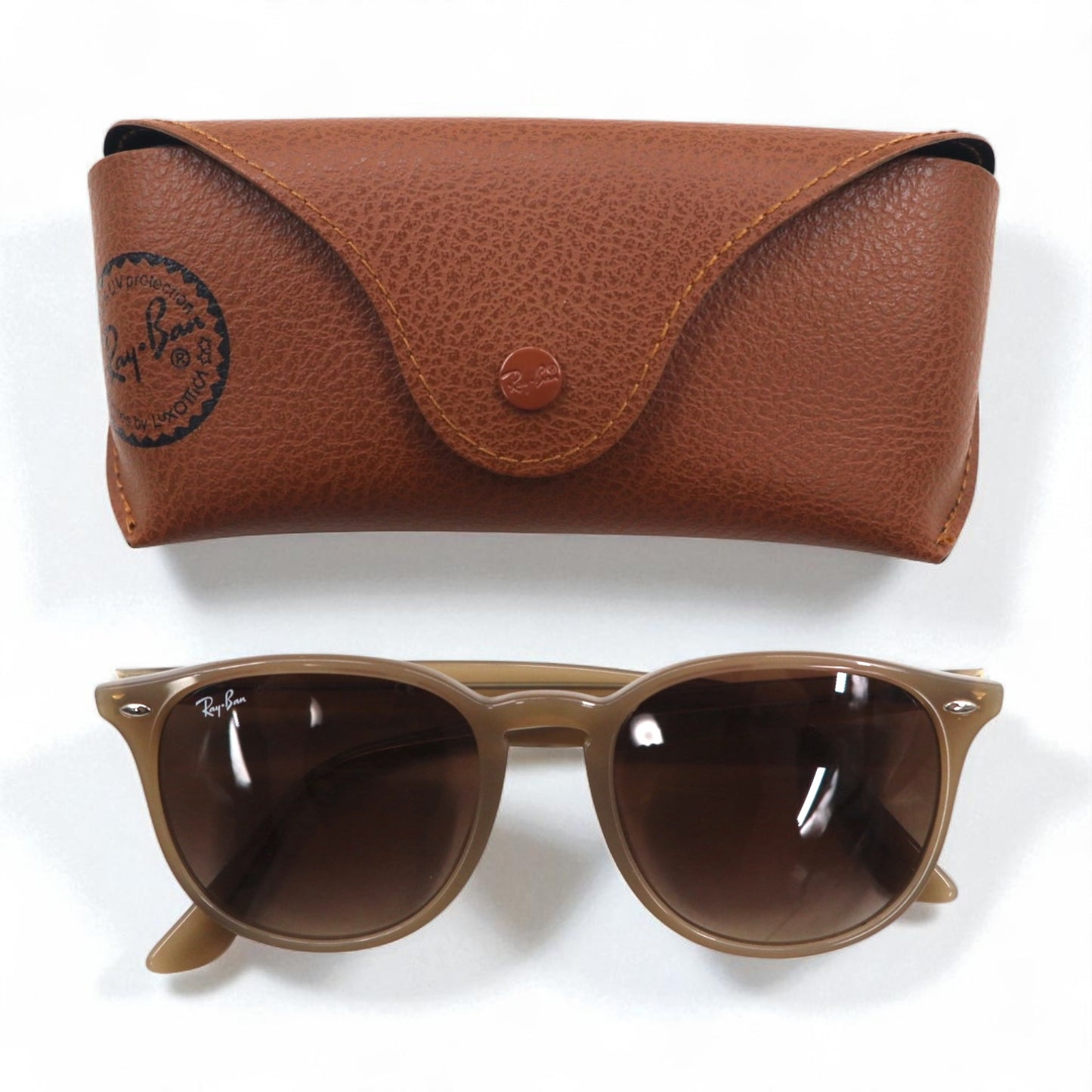 Ray-Ban ボストン ウェリントン サングラス ラウンド グラデーション RB4259-F 6166/13 53-20 150 3N イタリア製