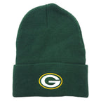 日本然リトテ-古着オンライン-NFL TEAM APPAREL パッカーズ ニット帽 ビーニー ONE グリーン アクリル-NFL TEAM APPAREL Packers Knit Hat Beanie ONE Green Acrylic