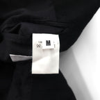 monkey time ( UNITED ARROWS ) 袖レザー 切り替え チェスターコート M ブラック ウール 1286-199-0379 ラムレザー