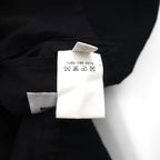 monkey time ( UNITED ARROWS ) 袖レザー 切り替え チェスターコート M ブラック ウール 1286-199-0379 ラムレザー