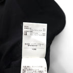 monkey time ( UNITED ARROWS ) 袖レザー 切り替え チェスターコート M ブラック ウール 1286-199-0379 ラムレザー