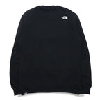THE NORTH FACE Crewneck Sweatshirt XL Black US Standard Sweat Crewneck Drew Peak A4SVR