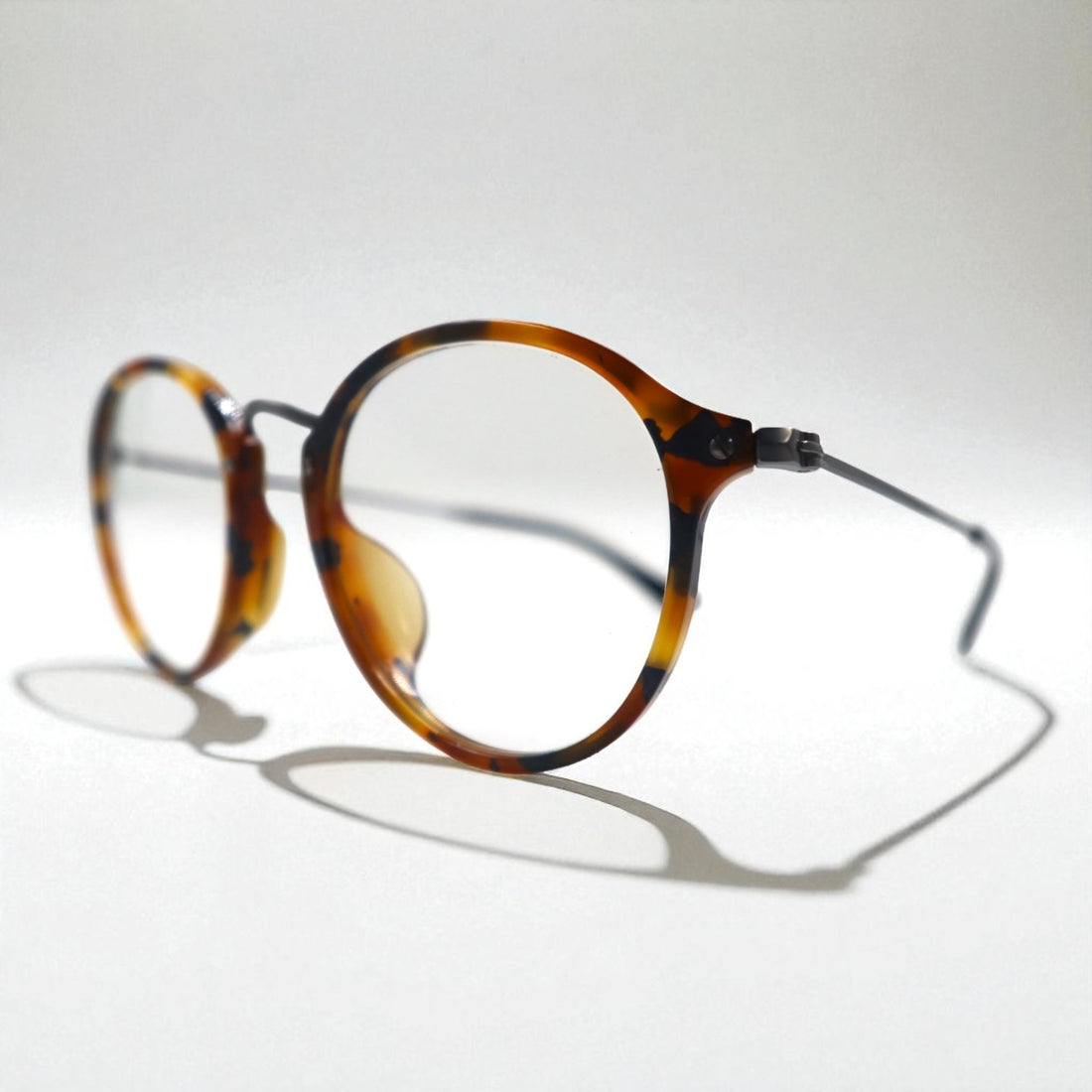 Ray-Ban Boston Tortoiseshell Round Sunglasses RB2447-VF 5492 49-21 145 Made in Italy