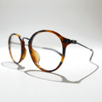 Ray-Ban Boston Tortoiseshell Round Sunglasses RB2447-VF 5492 49-21 145 Made in Italy