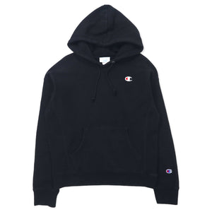Champion リバースウィーブ プルオーバーパーカー XL ブラック コットン 青単タグ 復刻 ホンジュラス製