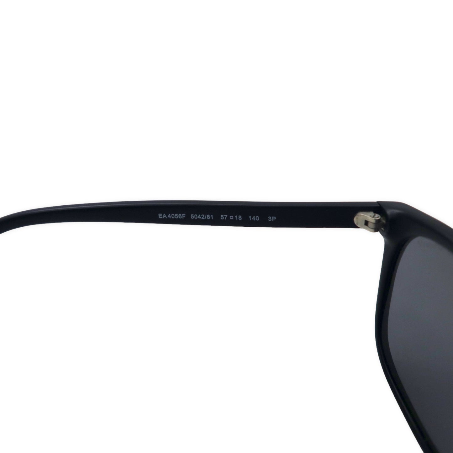 EMPORIO ARMANI サングラス スクエア ブラック EA4056F 5041/81 57⬜︎18 140 3P POLARIZED 偏光レンズ