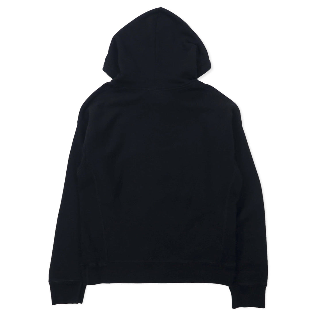 Champion Reverse Weave Pullover Hoodie, XL, Black, Cotton, Blue Single Tag, Reprint, Made in Honduras