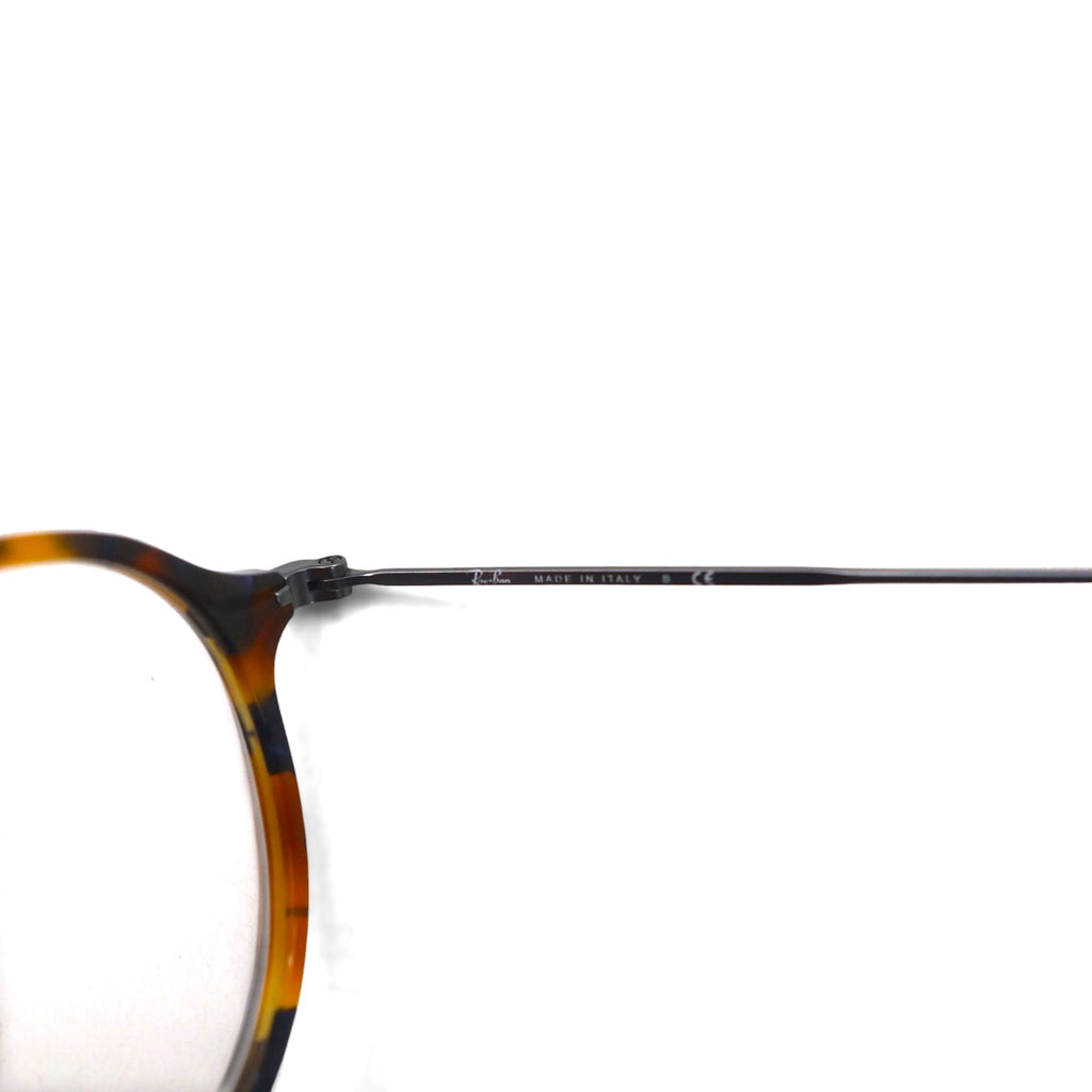 Ray-Ban Boston Tortoiseshell Round Sunglasses RB2447-VF 5492 49-21 145 Made in Italy