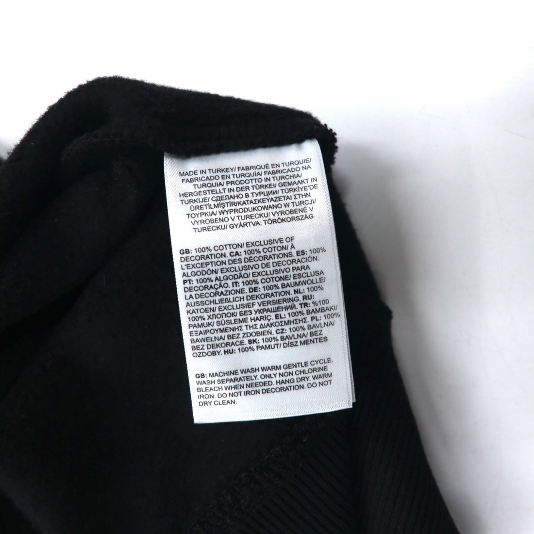 THE NORTH FACE Crewneck Sweatshirt XL Black US Standard Sweat Crewneck Drew Peak A4SVR