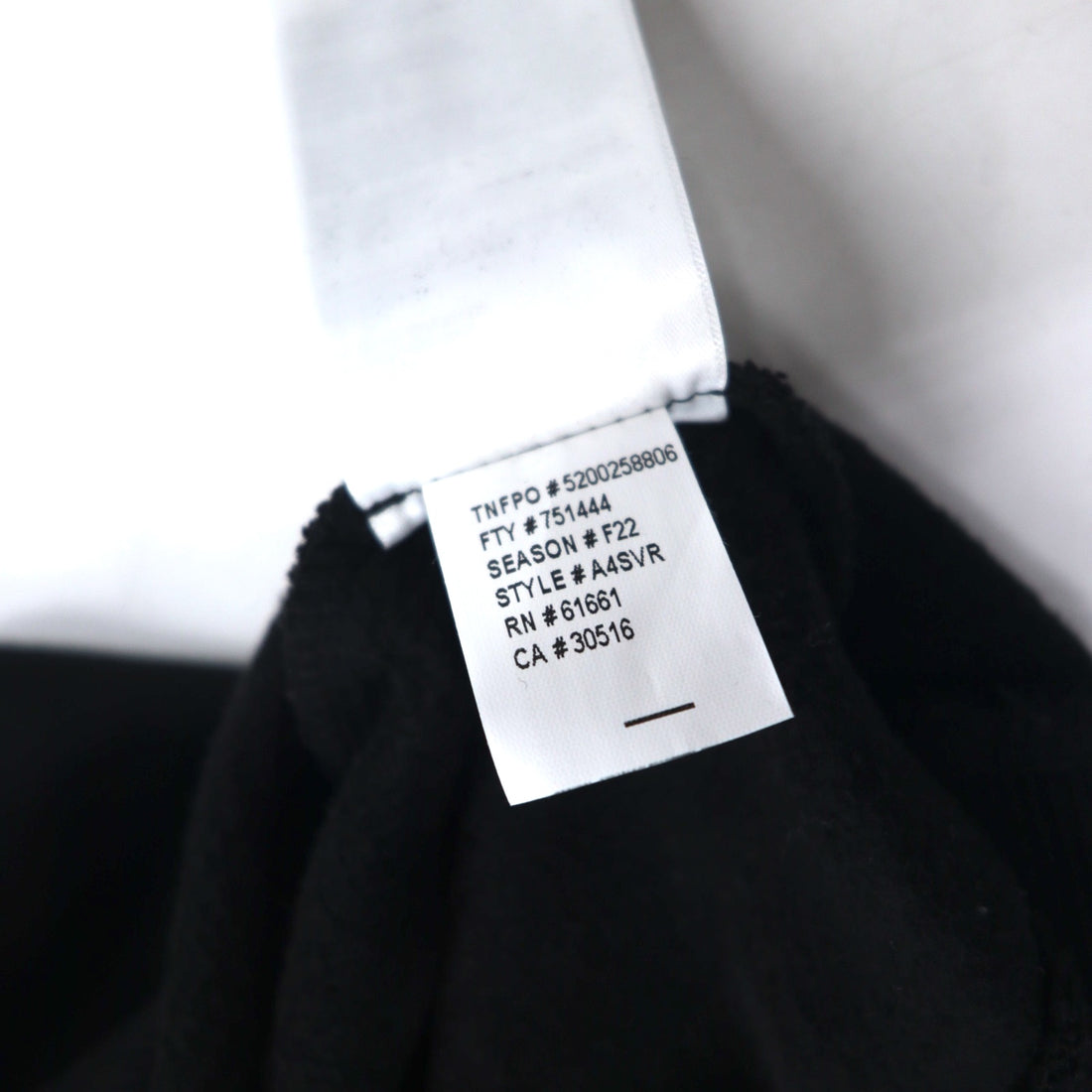 THE NORTH FACE Crewneck Sweatshirt XL Black US Standard Sweat Crewneck Drew Peak A4SVR