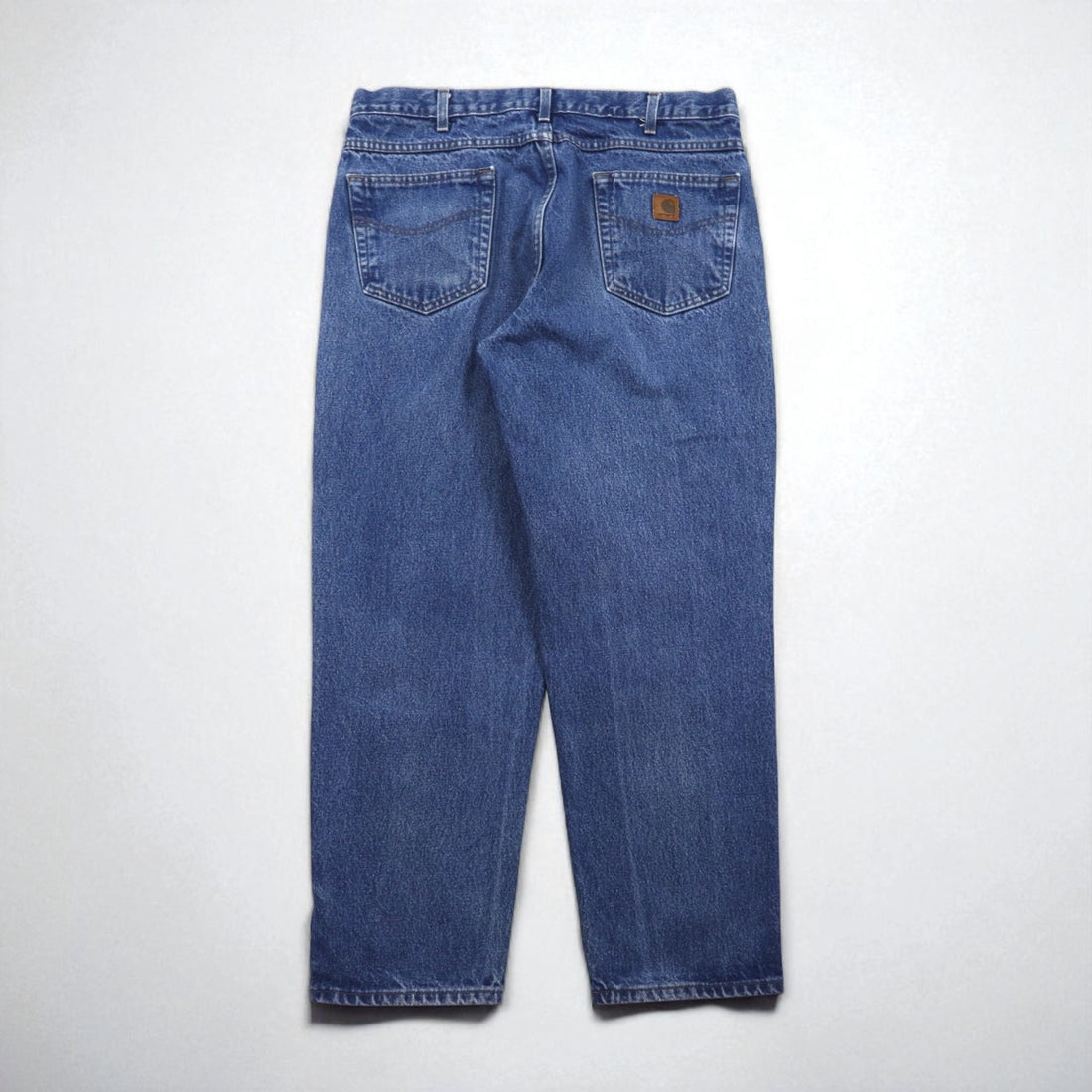 carhartt リラックスフィット テーパード デニムパンツ ジーンズ XL インディゴ B17 DST