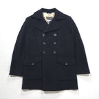 ARMANI JEANS ダブルブレスト ピーコート S ネイビー ウール 30周年記念