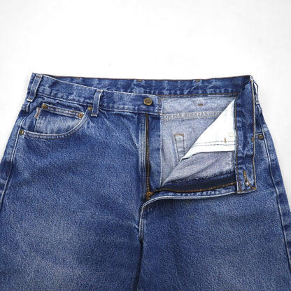 Carhartt Relaxed Fit Tapered Denim Jeans, XL, Indigo, B17 DST
