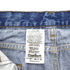 carhartt リラックスフィット テーパード デニムパンツ ジーンズ XL インディゴ B17 DST