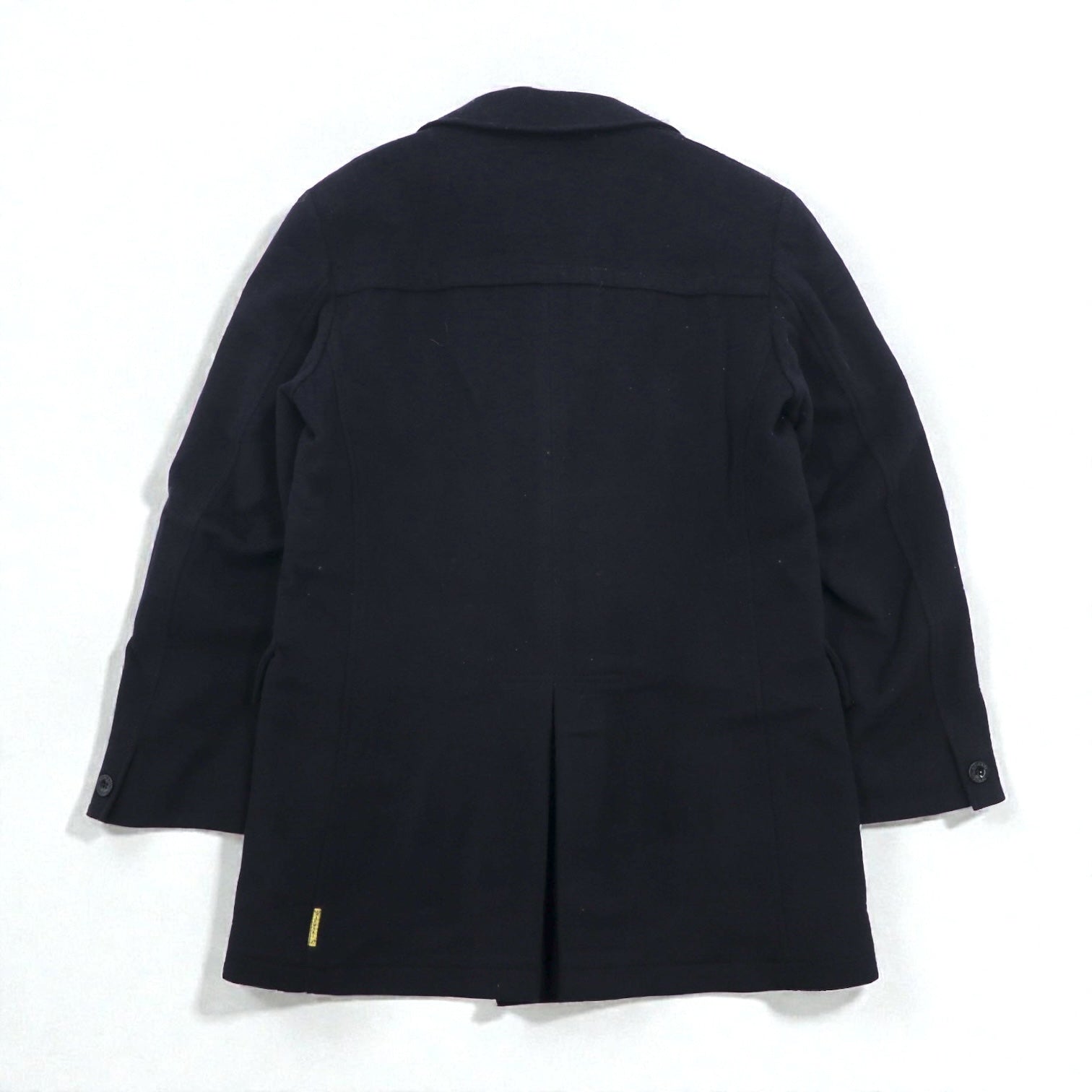 ARMANI JEANS ダブルブレスト ピーコート S ネイビー ウール 30周年記念