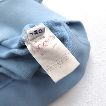 Captain Santa 90年代 キャラクタープリント スウェット S ブルー コットン 両面プリント