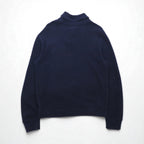 Polo Ralph Lauren 90s Shawl Collar Sweatshirt, Size L, Navy, Small Pony Embroidery