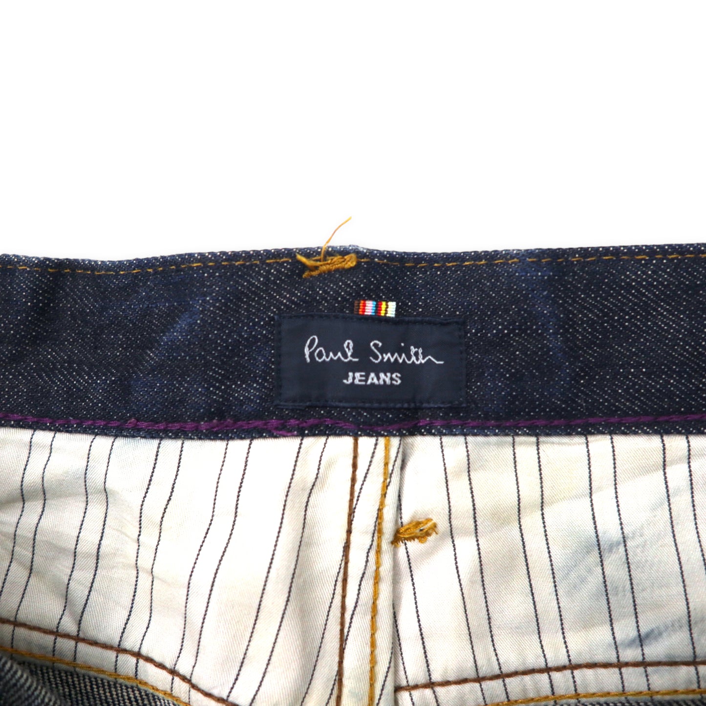 Paul Smith JEANS リジッド デニムパンツ XXL ブルー 濃紺 日本製