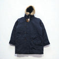 BAYLEAF AVIATION WEAR ミリタリー N-3B 中綿 フライトジャケット M ネイビー ファー US ARMY 未使用品