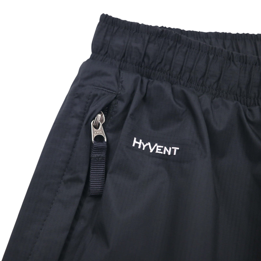 THE NORTH FACE HYVENT Waterproof Shell Pants, Size S, Black, Zippered Hem, and Slits
