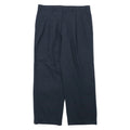日本然リトテ-古着オンライン-TAILORS ROW by Deansgate USA製 80年代 2タック ワイド スラックスパンツ W96 グレー チェック ウール サスペンダーボタン-TAILORS ROW by Deansgate USA Made 80's 2 Tuck Wide Slacks Pants W96 Gray Checked Wool Suspender Buttons