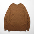 L.L.Bean ハイゲージ ニット セーター XL ベージュ ウール クルーネック BHX9