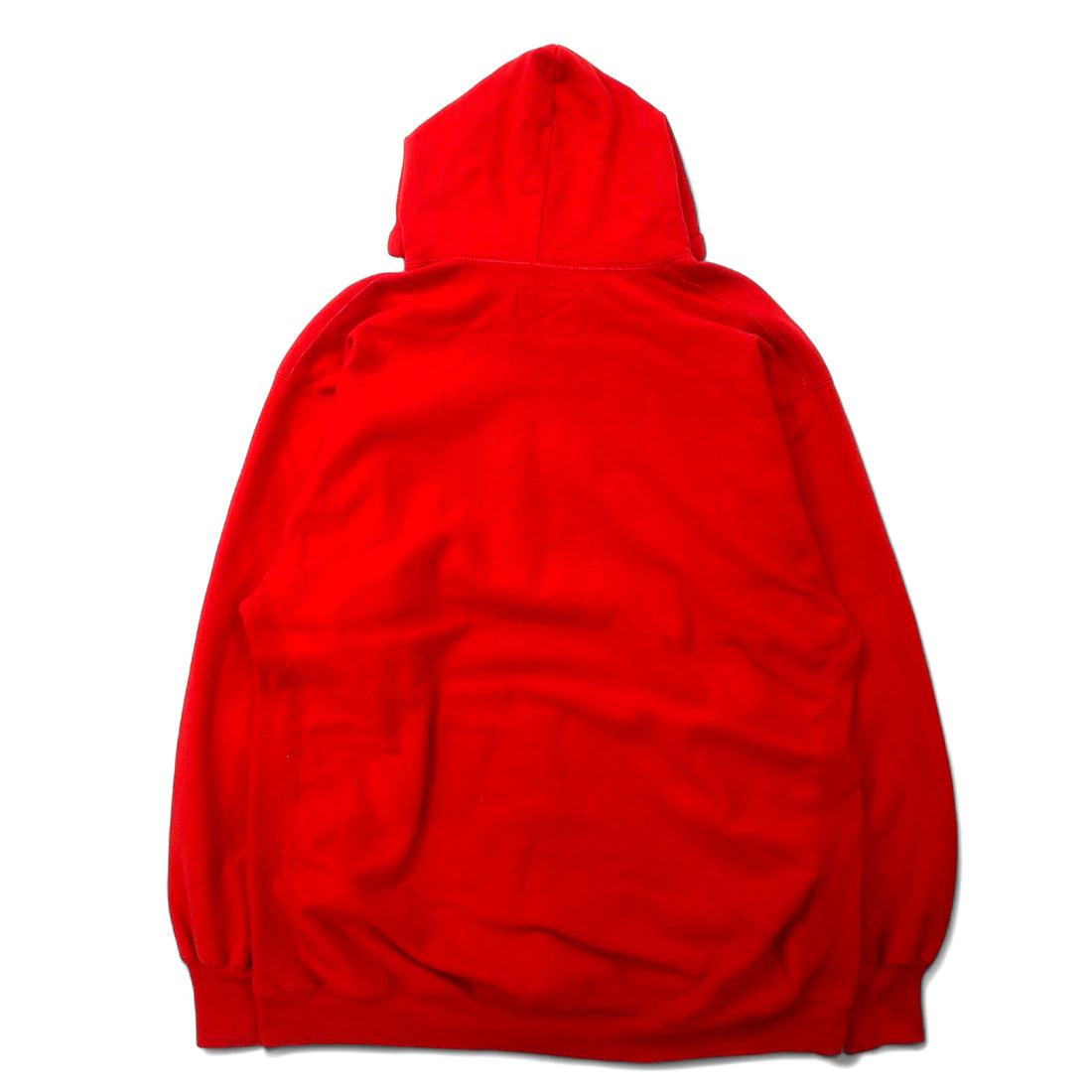 STEVE AND BARRY'S Reverse Weave Hoodie L Red Cotton OHIO STATE College Arch Logo Big Size