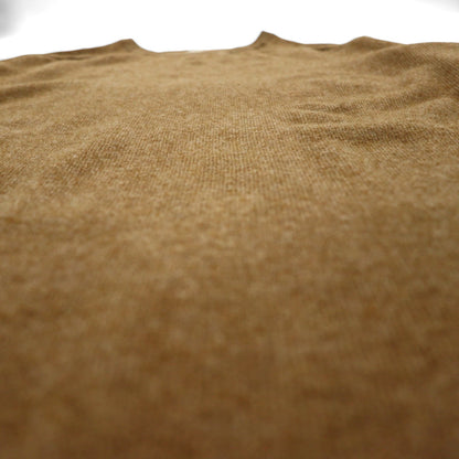 L.L.Bean ハイゲージ ニット セーター XL ベージュ ウール クルーネック BHX9