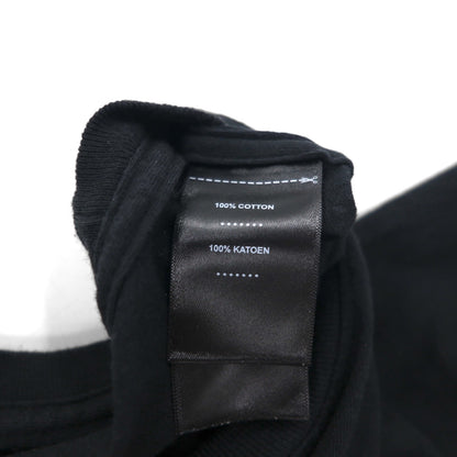 HARLEY DAVIDSON Double-sided Print T-Shirt XL Black Cotton Dog EL PASO Made in Honduras