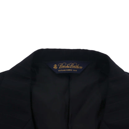 Brooks Brothers 3B セットアップ スーツ M ネイビー ウール ストライプ