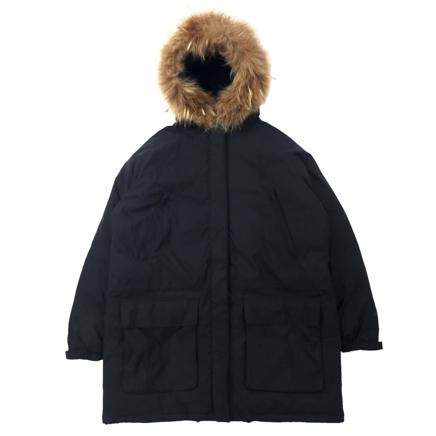 WOOLRICH アークティックパーカー ダウンコート XL ブラック ポリエステル ファー着脱式 ARCTIC PARKA 17184