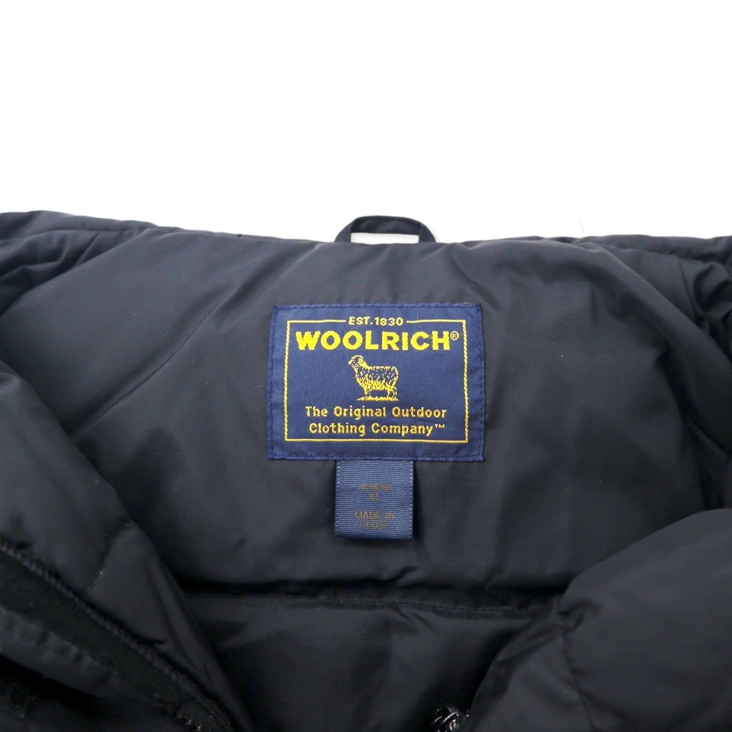 WOOLRICH アークティックパーカー ダウンコート XL ブラック ポリエステル ファー着脱式 ARCTIC PARKA 17184