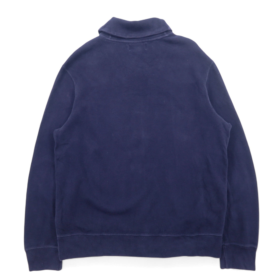 Polo by Ralph Lauren shawl collar sweatshirt, XL, navy, cotton, small pony embroidery