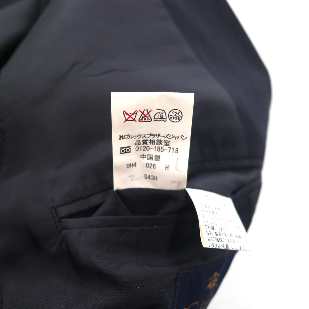 Brooks Brothers 3B セットアップ スーツ M ネイビー ウール ストライプ