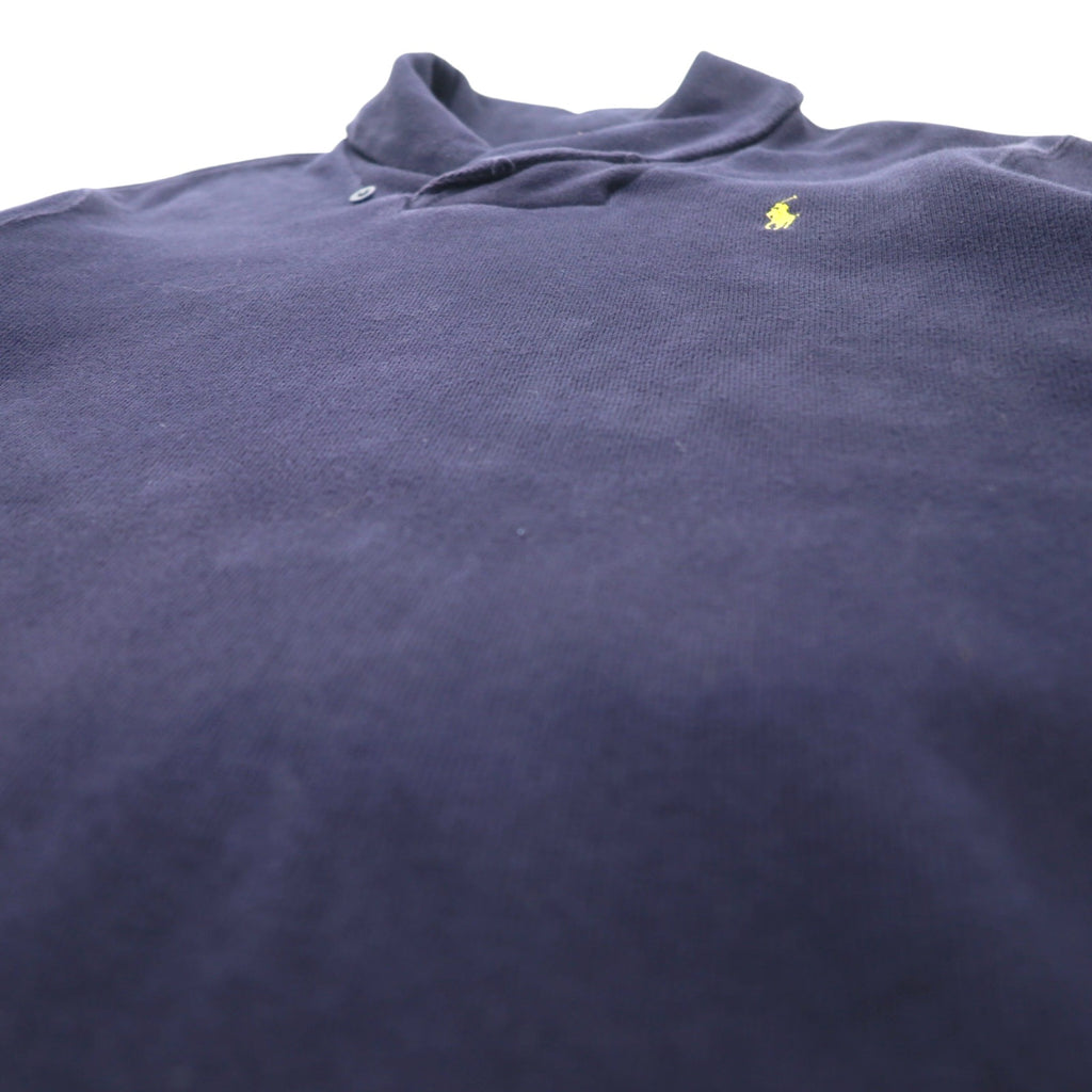 Polo by Ralph Lauren shawl collar sweatshirt, XL, navy, cotton, small pony embroidery