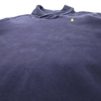 Polo by Ralph Lauren shawl collar sweatshirt, XL, navy, cotton, small pony embroidery