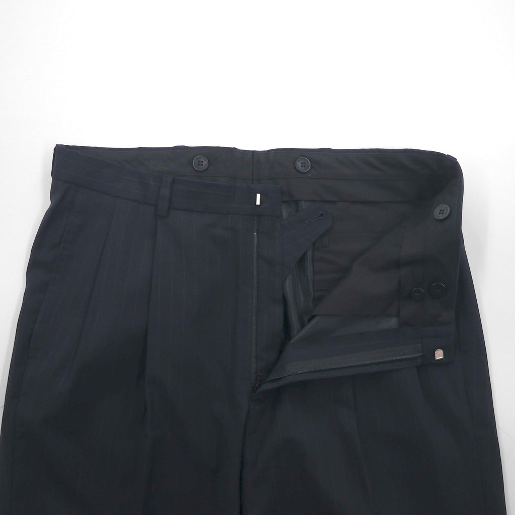 Brooks Brothers 3B セットアップ スーツ M ネイビー ウール ストライプ