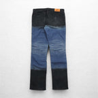 Alexander Lee Chang TUCK YOU 2TONE スキニー デニムパンツ L インディゴ ブルー ブラック AC-041404-1