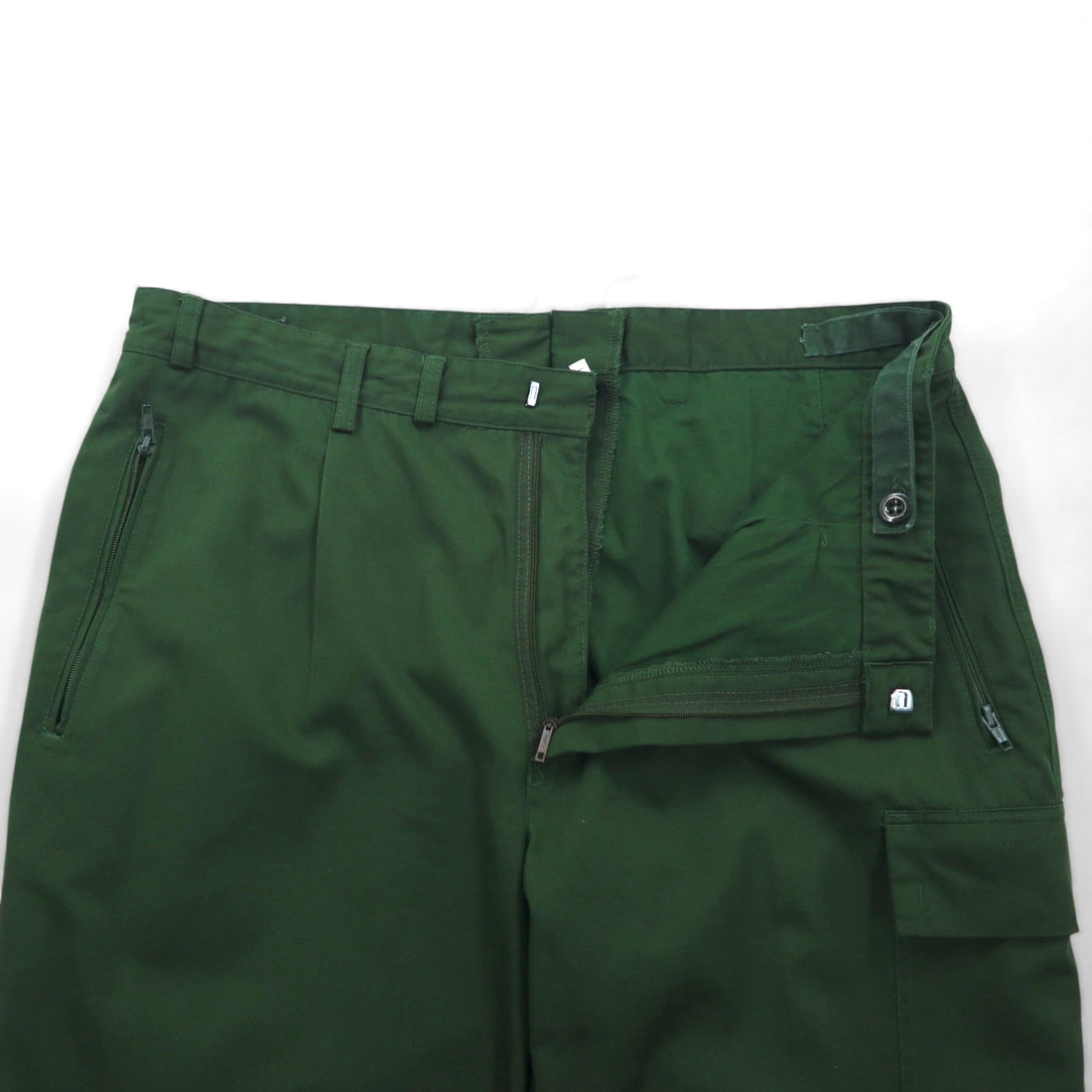 90s Vintage German Army Field Trousers WISPO 90s German Made Military Cargo Pants, Size L, Khaki, 8415-12-305-9092