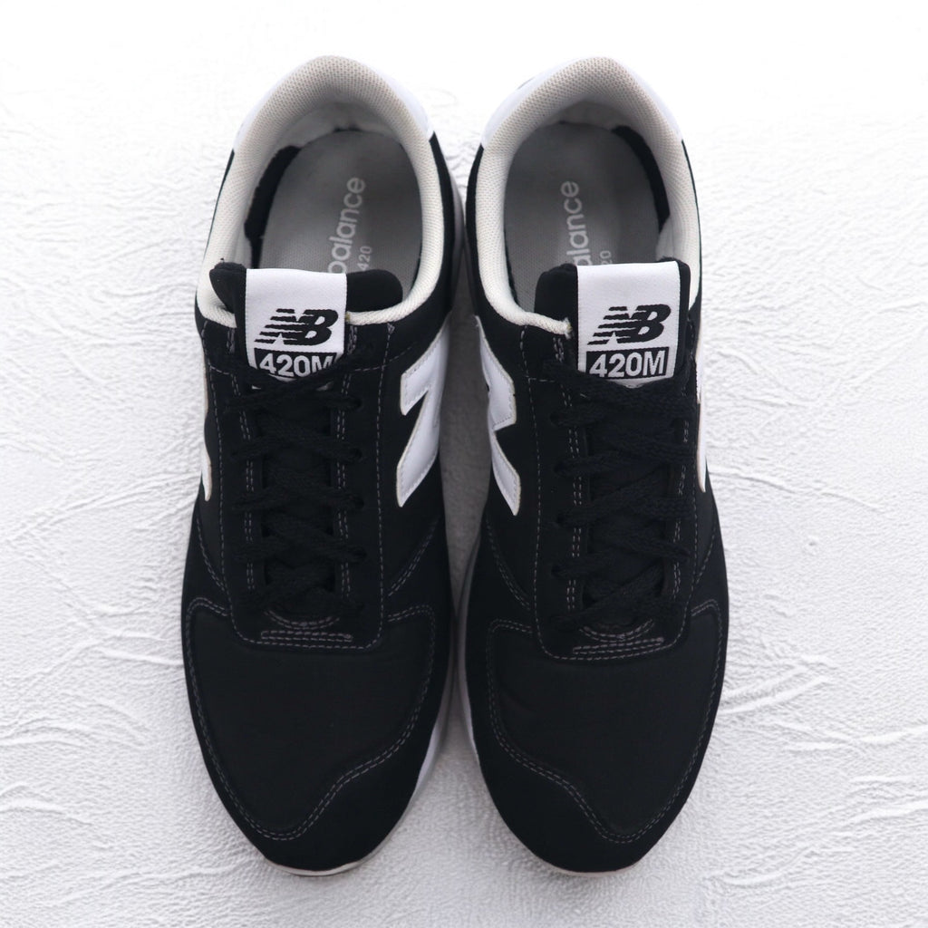 new balance 420M スエード スニーカー 27cm ブラック EVA ナイロン UL420MAB