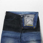 Alexander Lee Chang TUCK YOU 2TONE スキニー デニムパンツ L インディゴ ブルー ブラック AC-041404-1