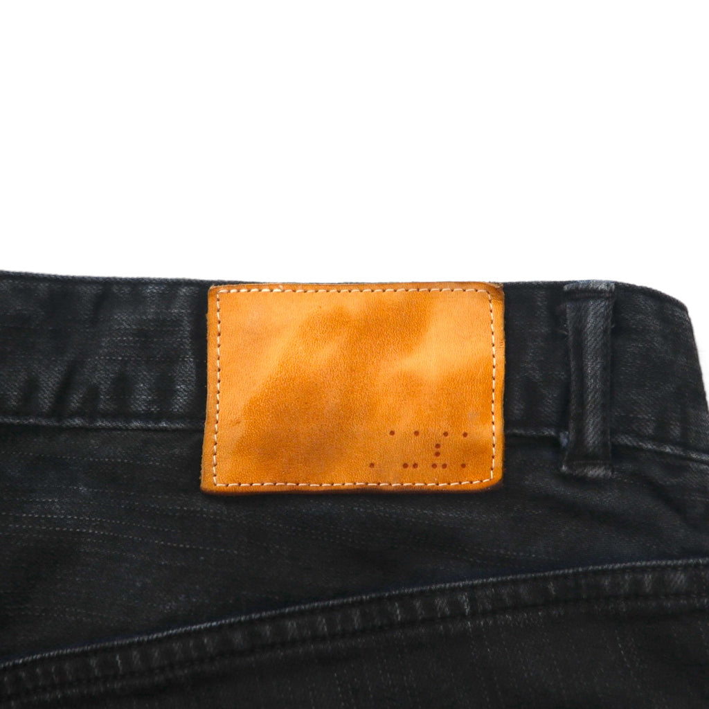 Alexander Lee Chang TUCK YOU 2TONE スキニー デニムパンツ L インディゴ ブルー ブラック AC-041404-1