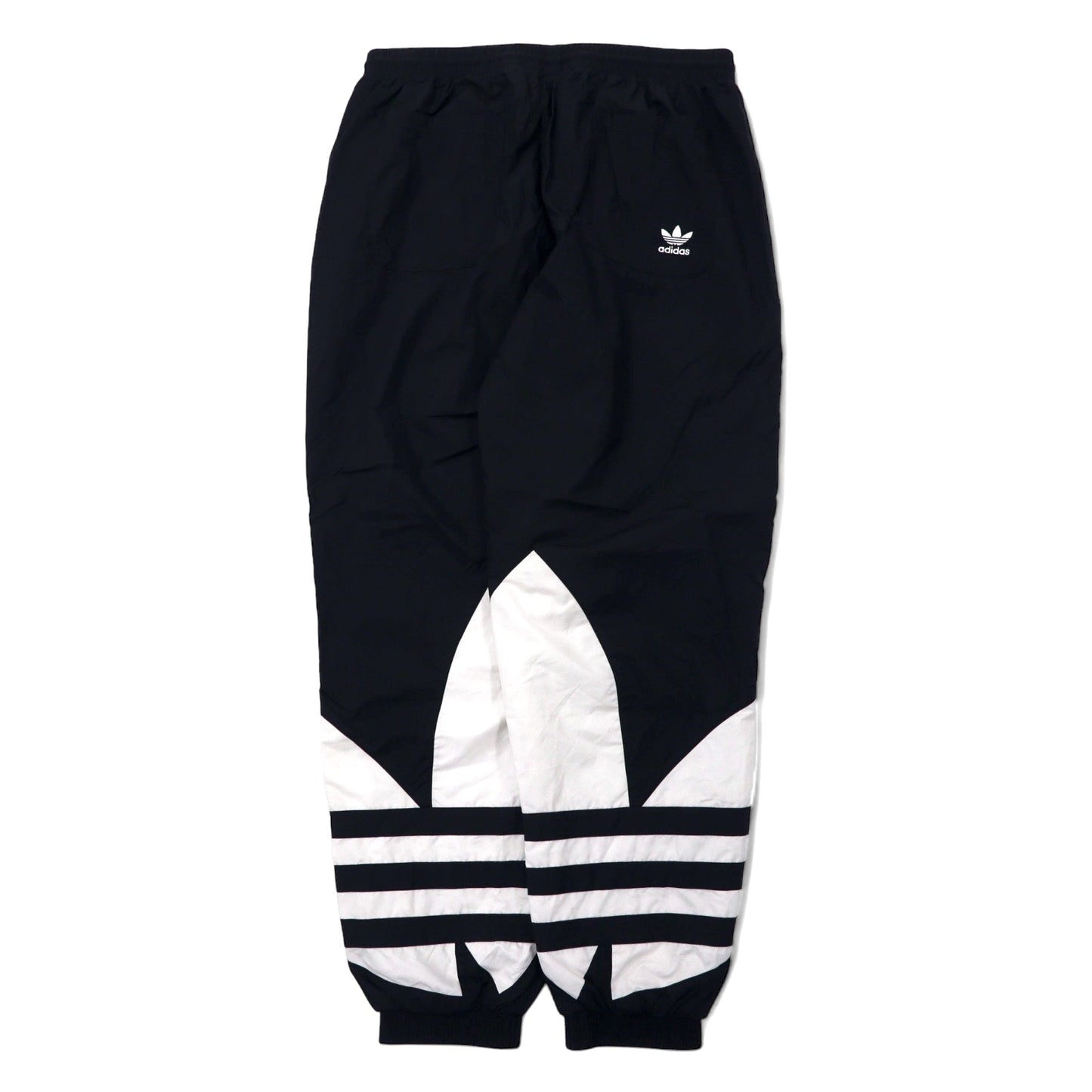 adidas originals ビッグ トレフォイル トラックパンツ ジャージ L ブラック ナイロン Big Trefoil Track Pant FM9896