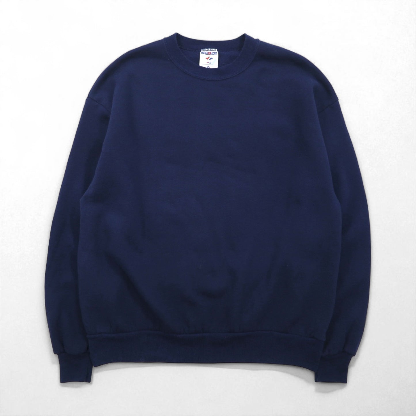 VINTAGE 90s USA-MADE JERZEES BLANK SWEAT SWEAT, XL, NAVY