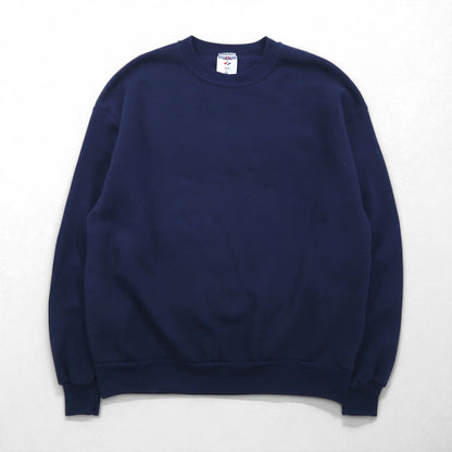 VINTAGE 90s USA-MADE JERZEES BLANK SWEAT SWEAT, XL, NAVY